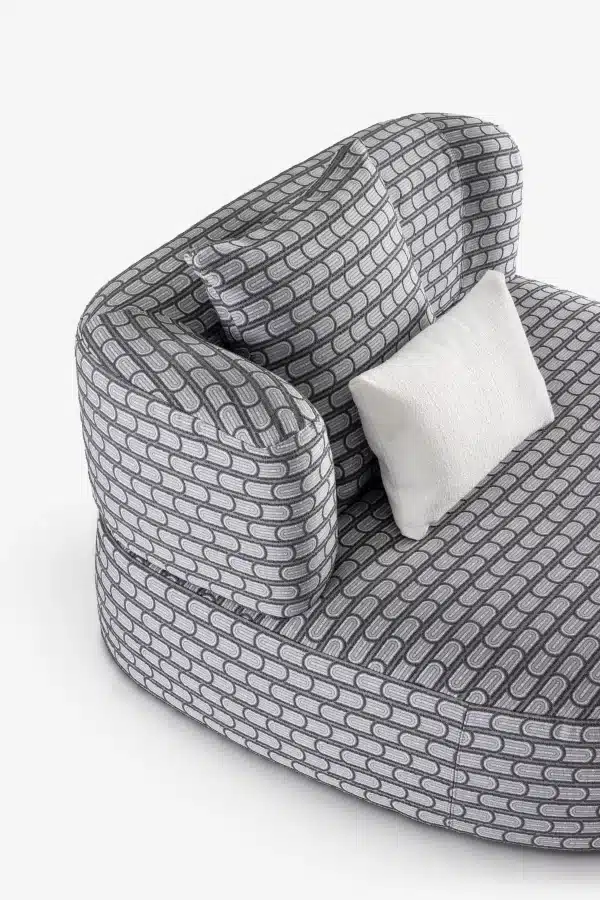 ⁦Love Seat בעיצוב מודרני Piero⁩ – תמונה ⁦2⁩